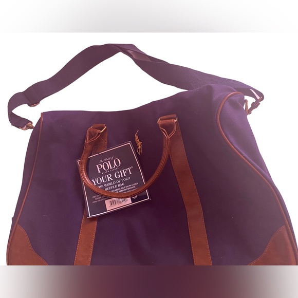 Ralph Lauren tote bag/weekend bag blue brand new with tag - Picture 6 of 6